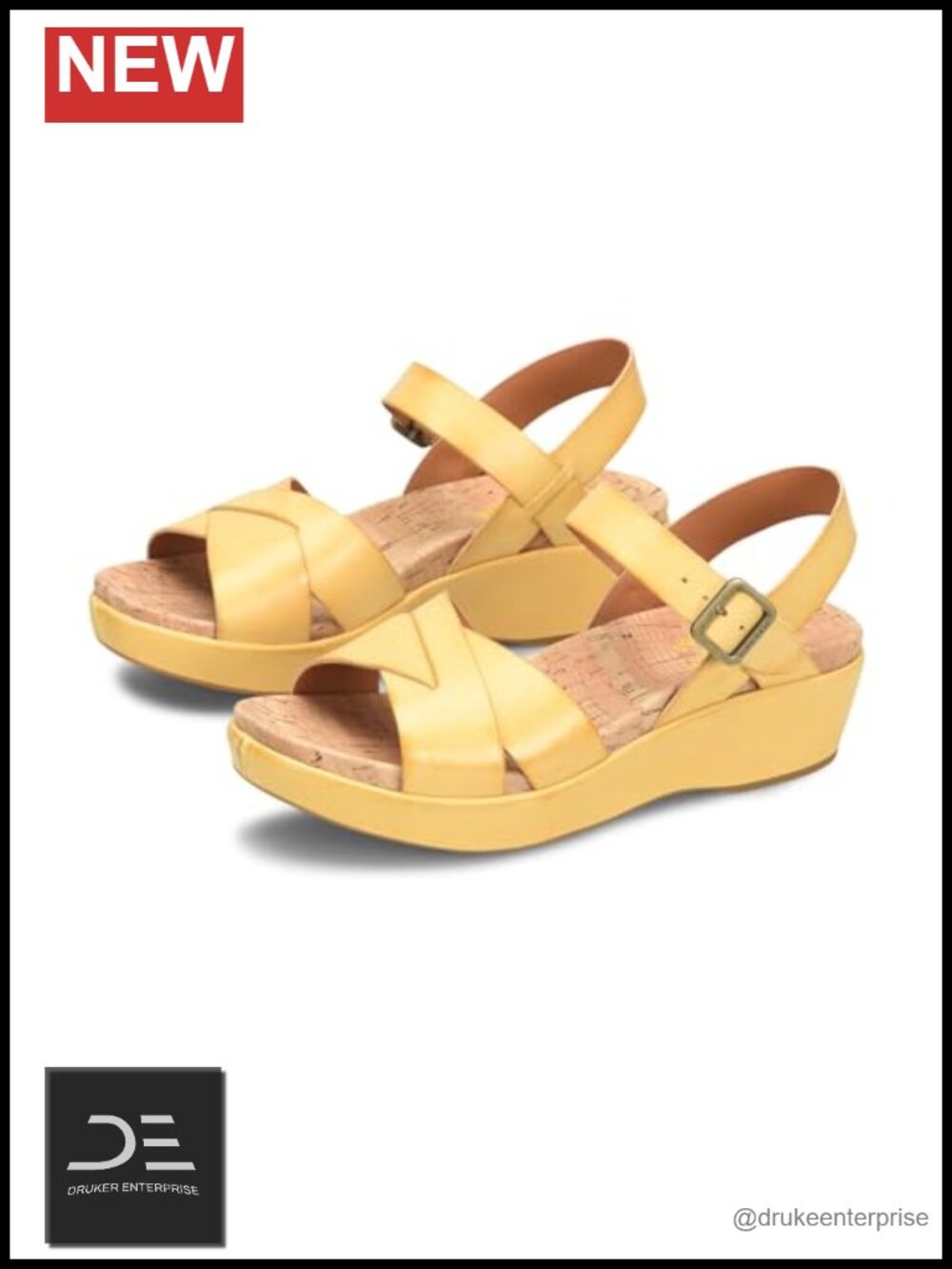 Women's Kork-Ease Myrna 2.0 Wedge Sandals Leather Suede Comfort Shoes